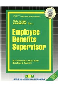 Employee Benefits Supervisor