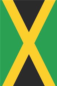 Jamaica Flag Notebook - Jamaican Flag Book - Jamaica Travel Journal