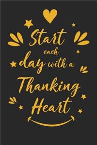 Start Each Day with a Thanking Heart