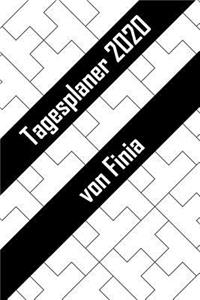 Tagesplaner 2020 von Finia