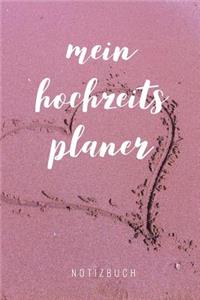 Mein Hochzeitsplaner Notizbuch