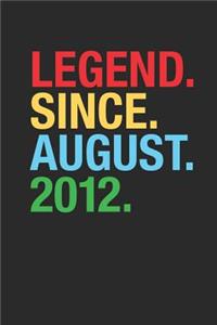 Legend Since August 2012