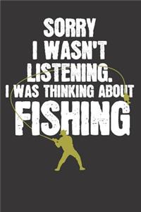 Fishing Fisherman Fish Sarcasm Notebook Journal