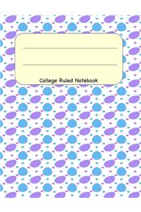 College Ruled Notebook