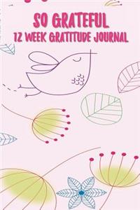 So Grateful 12 Week Gratitude Journal