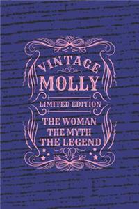 Vintage Molly Limited Edition the Woman the Myth the Legend