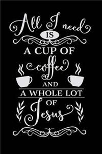 All I Need is a Cup of Coffee and a Whole Lot of Jesus