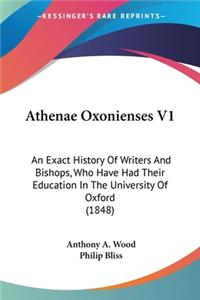 Athenae Oxonienses V1