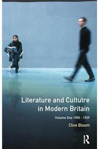 Literature and Culture in Modern Britain