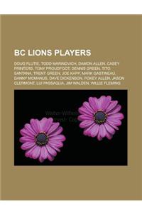 BC Lions Players