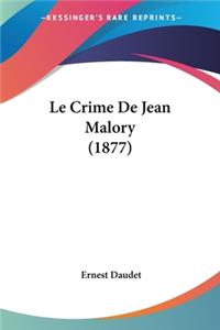 Crime De Jean Malory (1877)