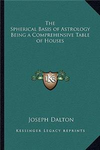 The Spherical Basis of Astrology Being a Comprehensive Table of Houses