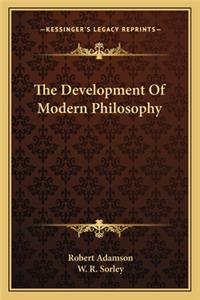 Development of Modern Philosophy