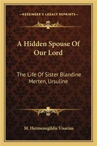 Hidden Spouse of Our Lord