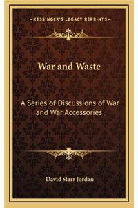 War and Waste