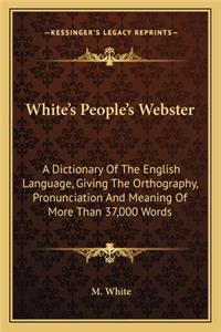 White's People's Webster