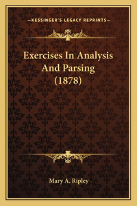 Exercises In Analysis And Parsing (1878)