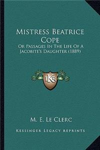 Mistress Beatrice Cope