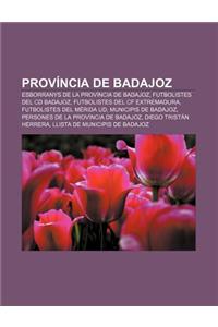 Provincia de Badajoz