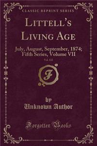Littell's Living Age, Vol. 122