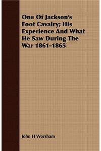 One of Jackson's Foot Cavalry