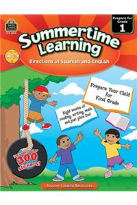 Summertime Learning Grd 1 - Spanish Directions