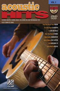 ACOUSTIC HITS - GUITAR PLAY-ALONG DVD VOLUME 3