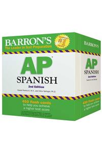 AP Spanish Flashcards, Second Edition: Up-to-Date Review and Practice + Sorting Ring for Custom Study