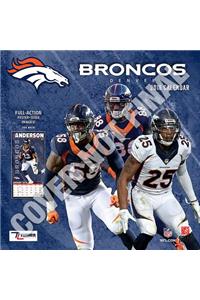 Denver Broncos 2019 12x12 Team Wall Calendar
