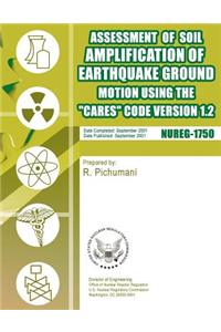 Assessment of Soil Amplification of Earthquake Ground Motion Using the 