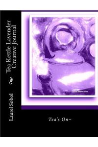 Tea Kettle Lavender Creative Journal
