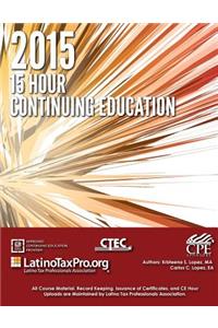 2015 15 Hour Continuing Education