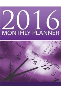 2016 Monthly Planner