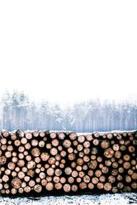 Frosted Firewood Notebook