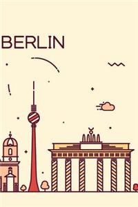 Berlin Notebook & Journal. Productivity Work Planner & Idea Notepad