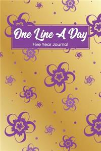 One Line a Day Five Year Journal