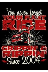 You Never Forget Your First Ride Grippin' & Rippin' Since 2004