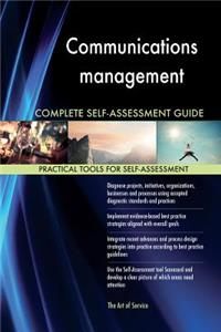 Communications management Complete Self-Assessment Guide