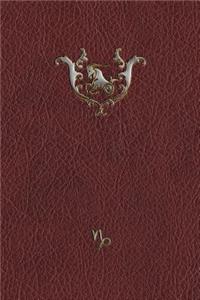 Monogram Capricorn Journal