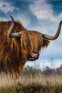 Longhorn Bull Any Day Planner Notebook