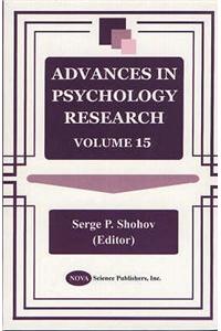 Advances in Psychology Research