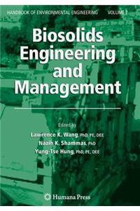 Biosolids Engineering and Management
