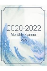Monthly Planner for 2020/2022- 3-Year Planner Schedule Organizer- January 2020/December 2022 8.5