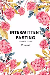 Pretty Little Roses Intermittent Fasting Journal and Planner