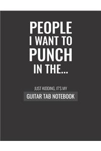 Guitar Tab Notebook