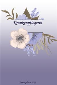 Krankenpflegerin Terminplaner 2020