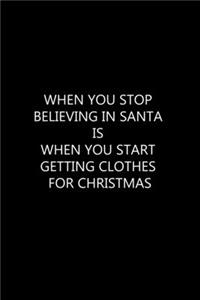 When You Stop Believing in Santa