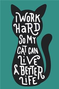 I Work Hard so my Cat Can Live a Better Life