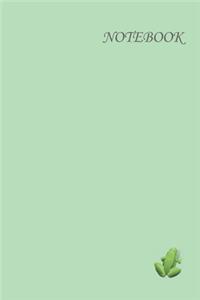 Pastel Green Animal Composition Book