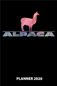 Alpaca Planner 2020